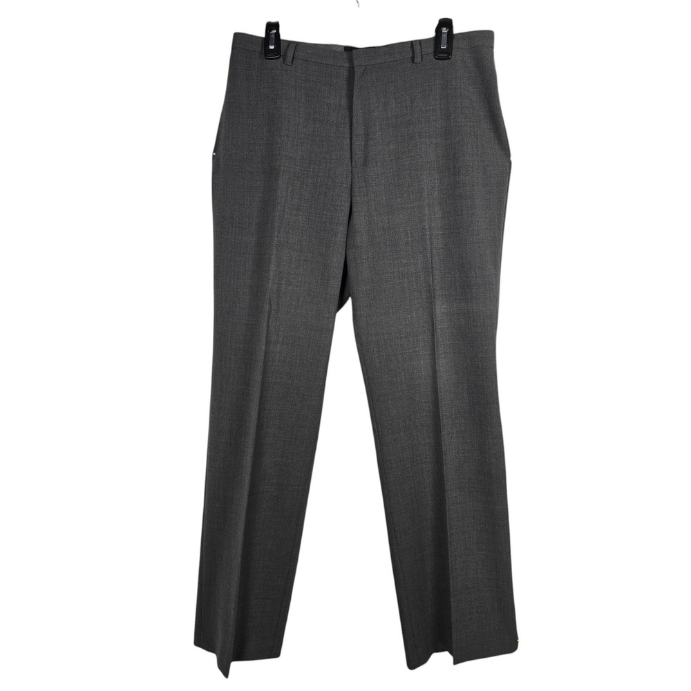 Gap Womens 12R‎ Grey Wool Blend Classic Fit Trouser Stretch Dress Pants Slacks